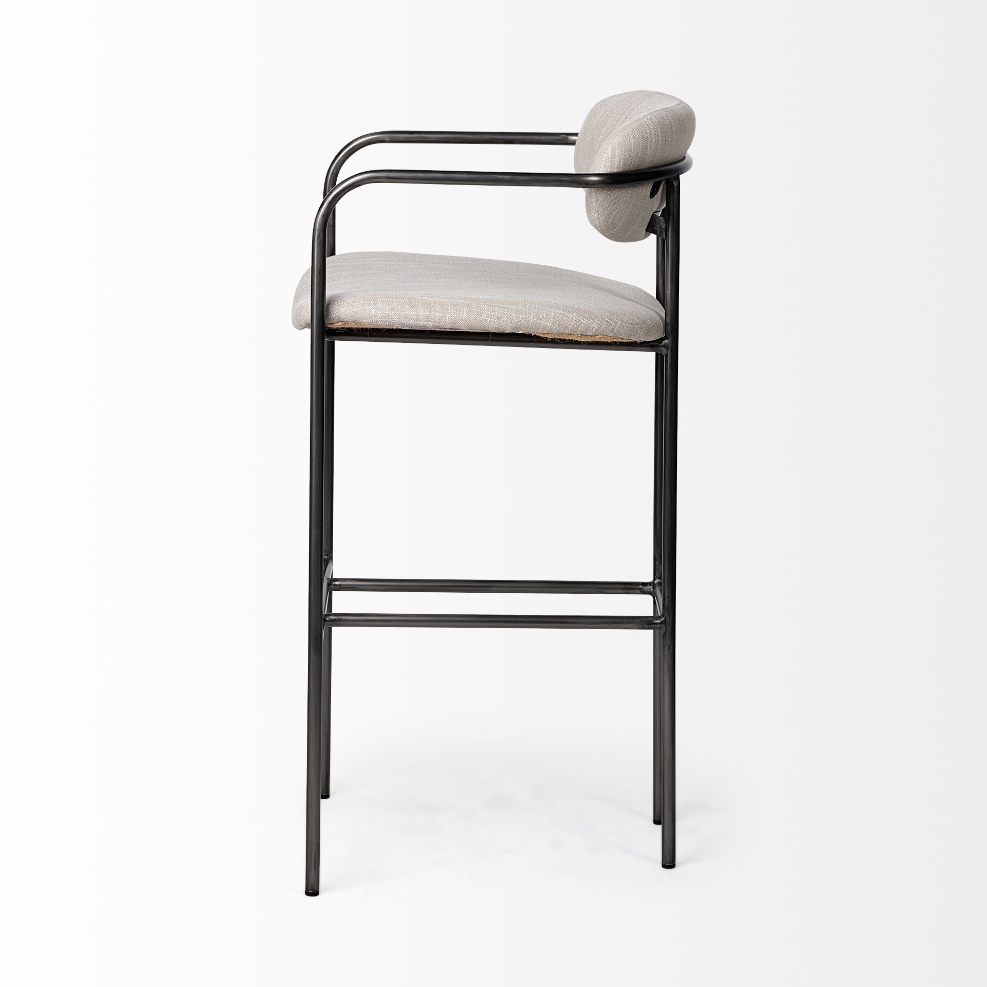 Mercana Parker 21.5" x 21" x 40" Metal Stool