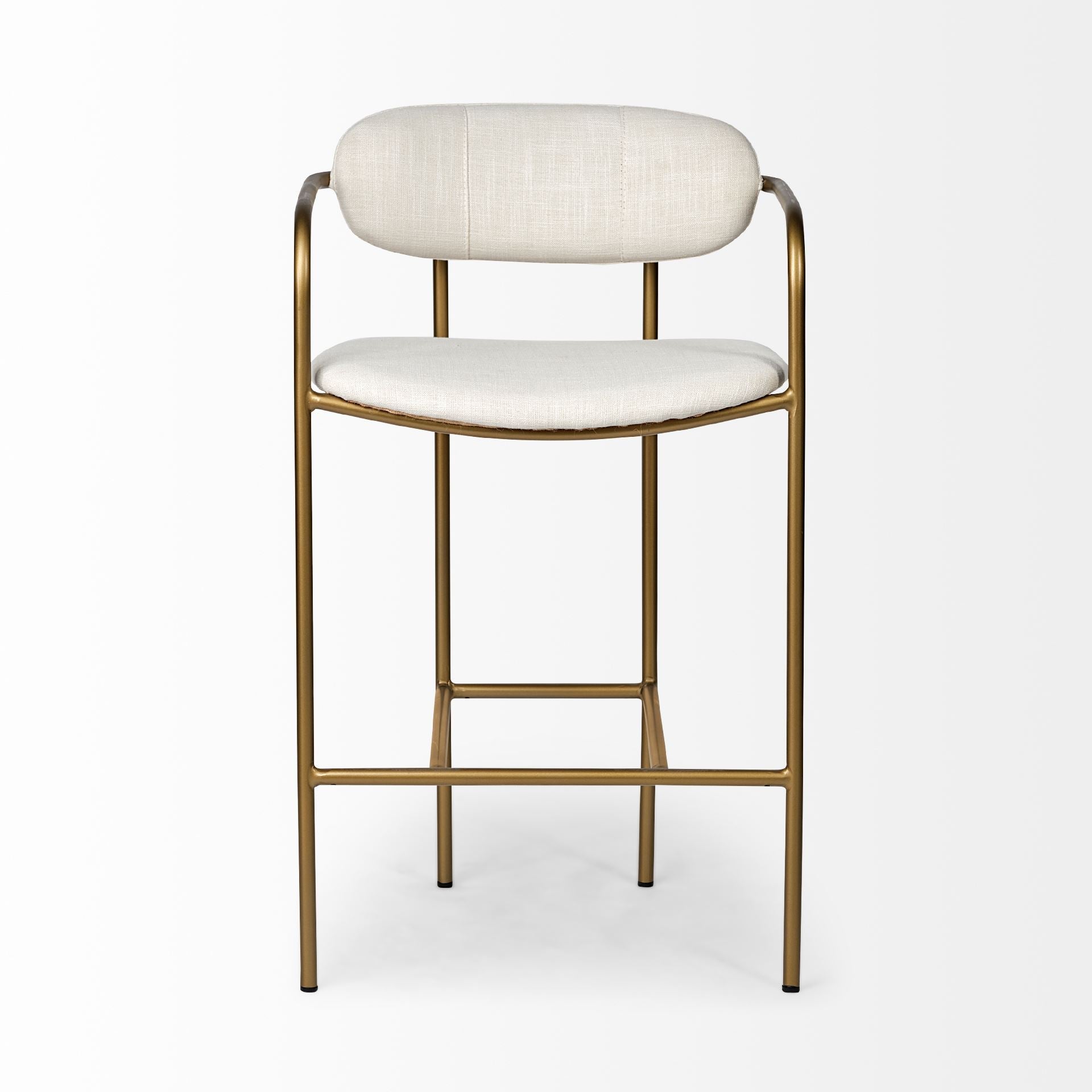 Mercana Parker 19.7" x 20.9" x 36" Metal Stool