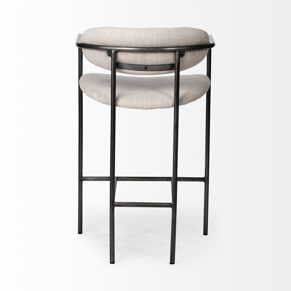 Mercana Parker 19.7" x 20.9" x 36" Metal Stool