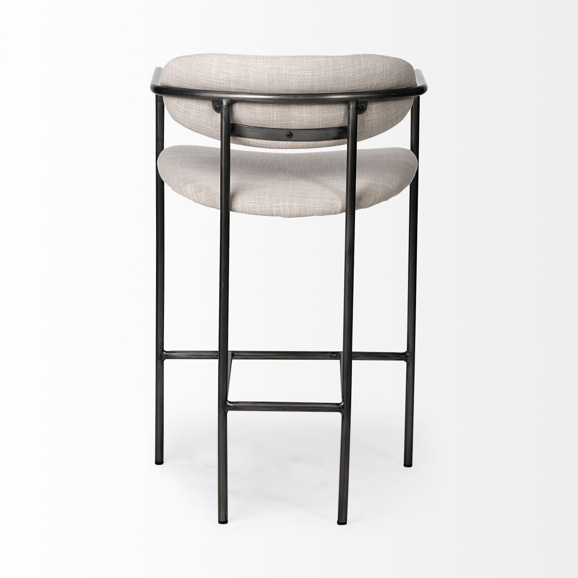 Mercana Parker 19.7" x 20.9" x 36" Metal Stool