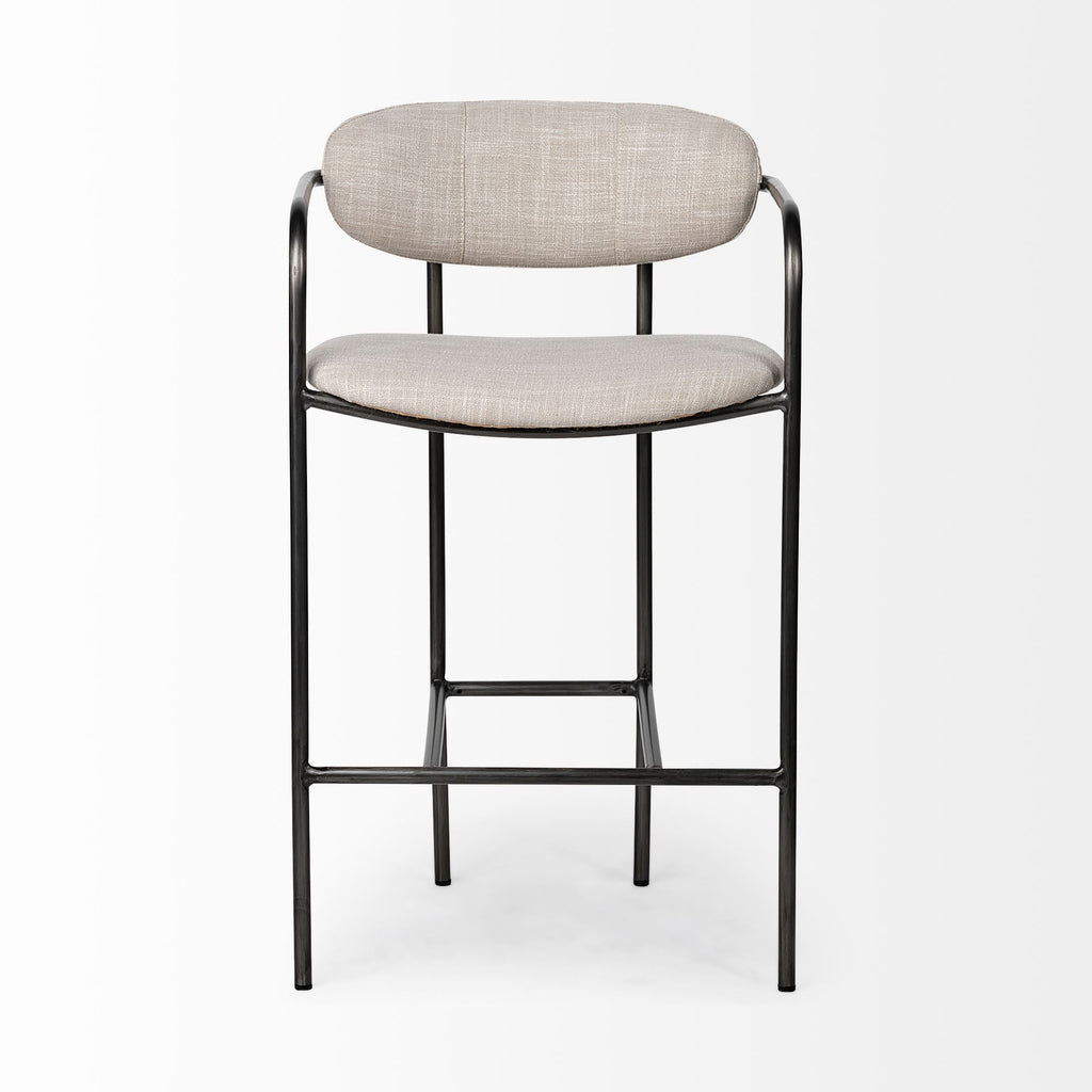Mercana Parker 19.7" x 20.9" x 36" Metal Stool