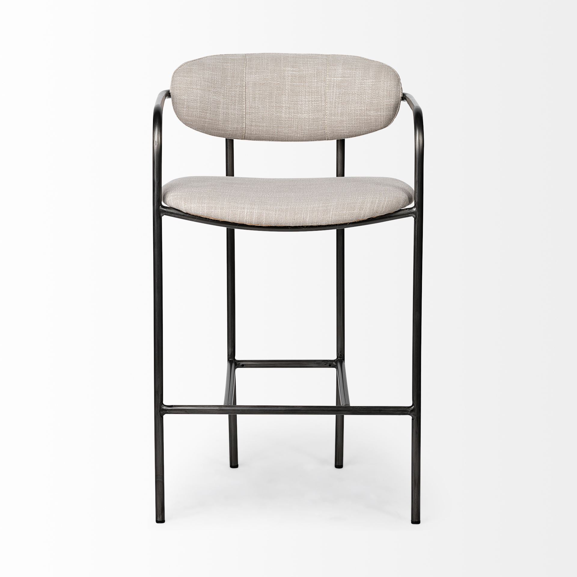 Mercana Parker 19.7" x 20.9" x 36" Metal Stool