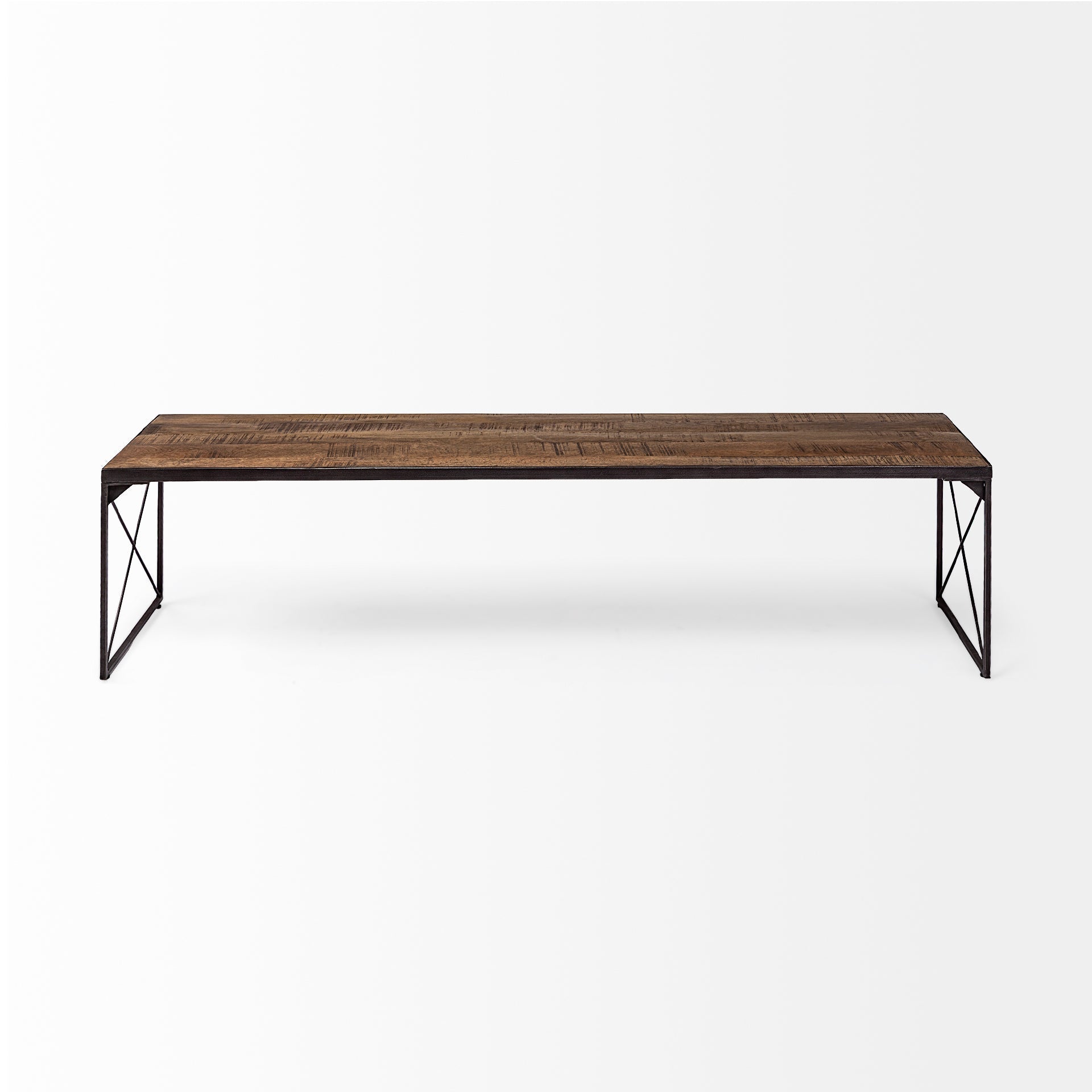 Mercana Trestman 66" x 17.8" x 16.8" Solid Wood Bench