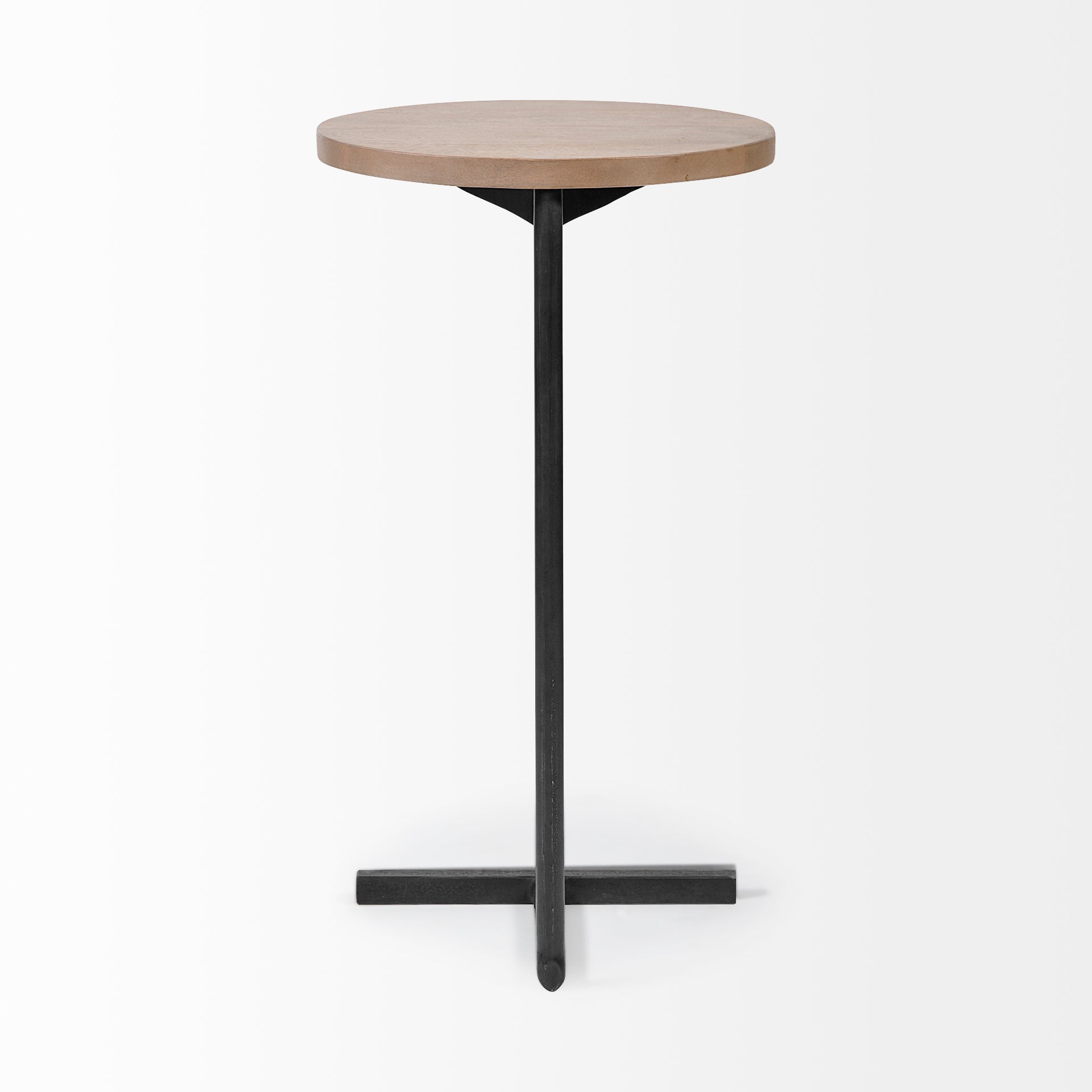 Mercana Ballatine 15" x 15" x 27" Metal Side Table