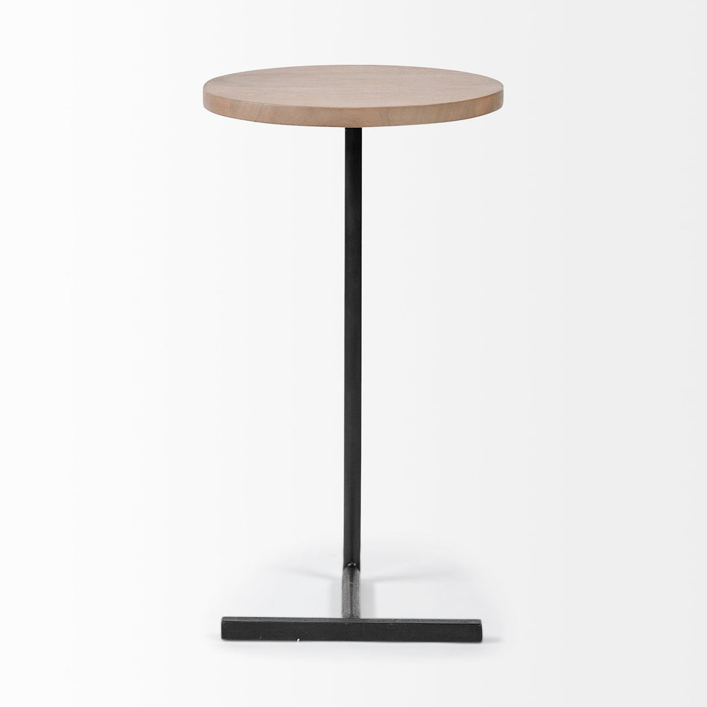Mercana Ballatine 15" x 15" x 27" Metal Side Table
