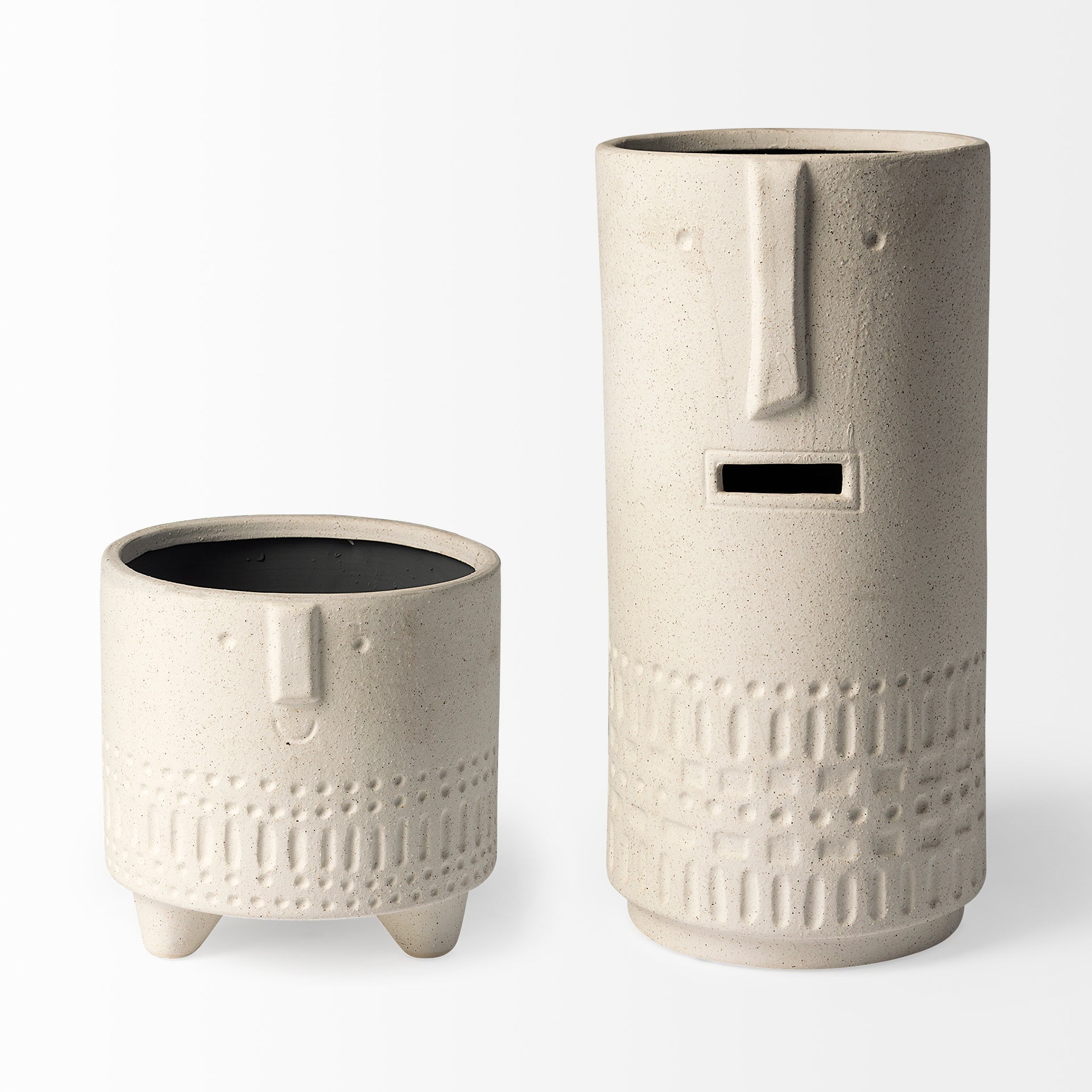 Mercana Jacob 7.5" x 6.7" x 6.9" Ceramic Vase