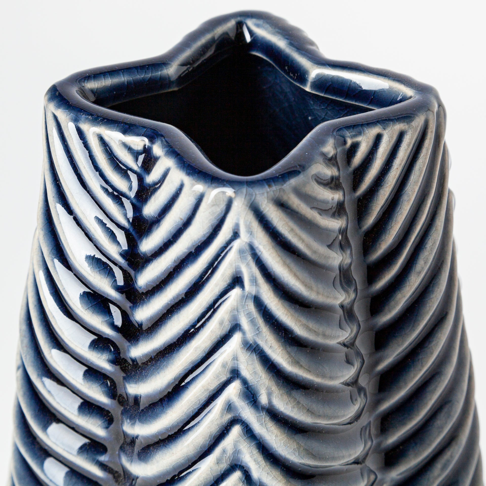 Mercana Bashir 5.1" x 5.1" x 10.2" Ceramic Vase
