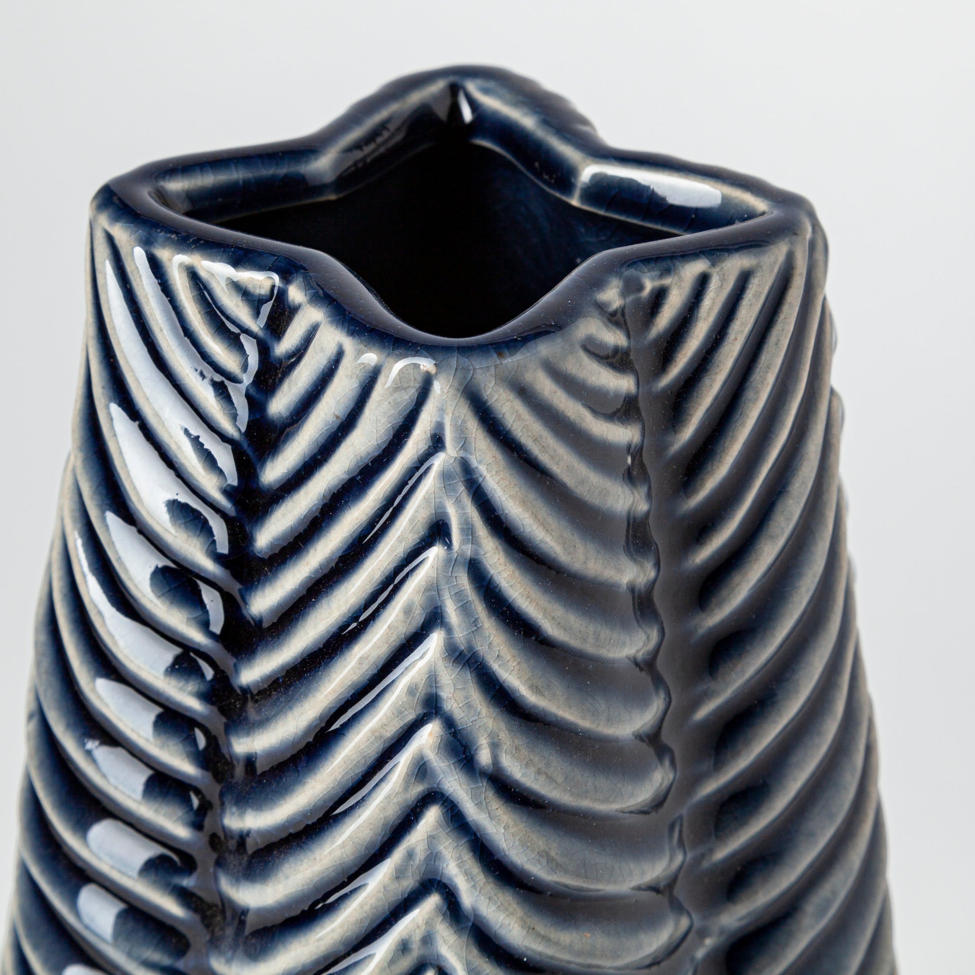 Mercana Bashir 7.5" x 7.5" x 15.6" Ceramic Vase