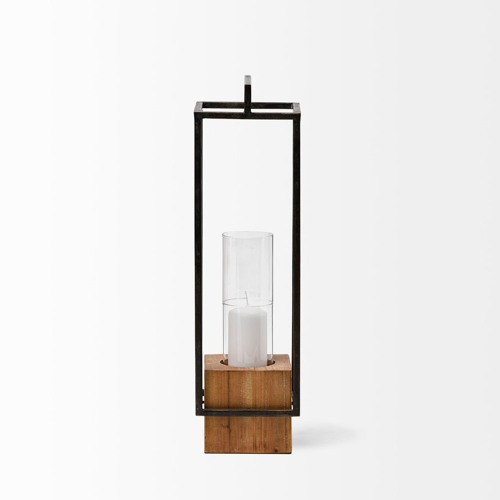 Mercana Orionis 5.7" x 5.7" x 21.1" Metal Lantern
