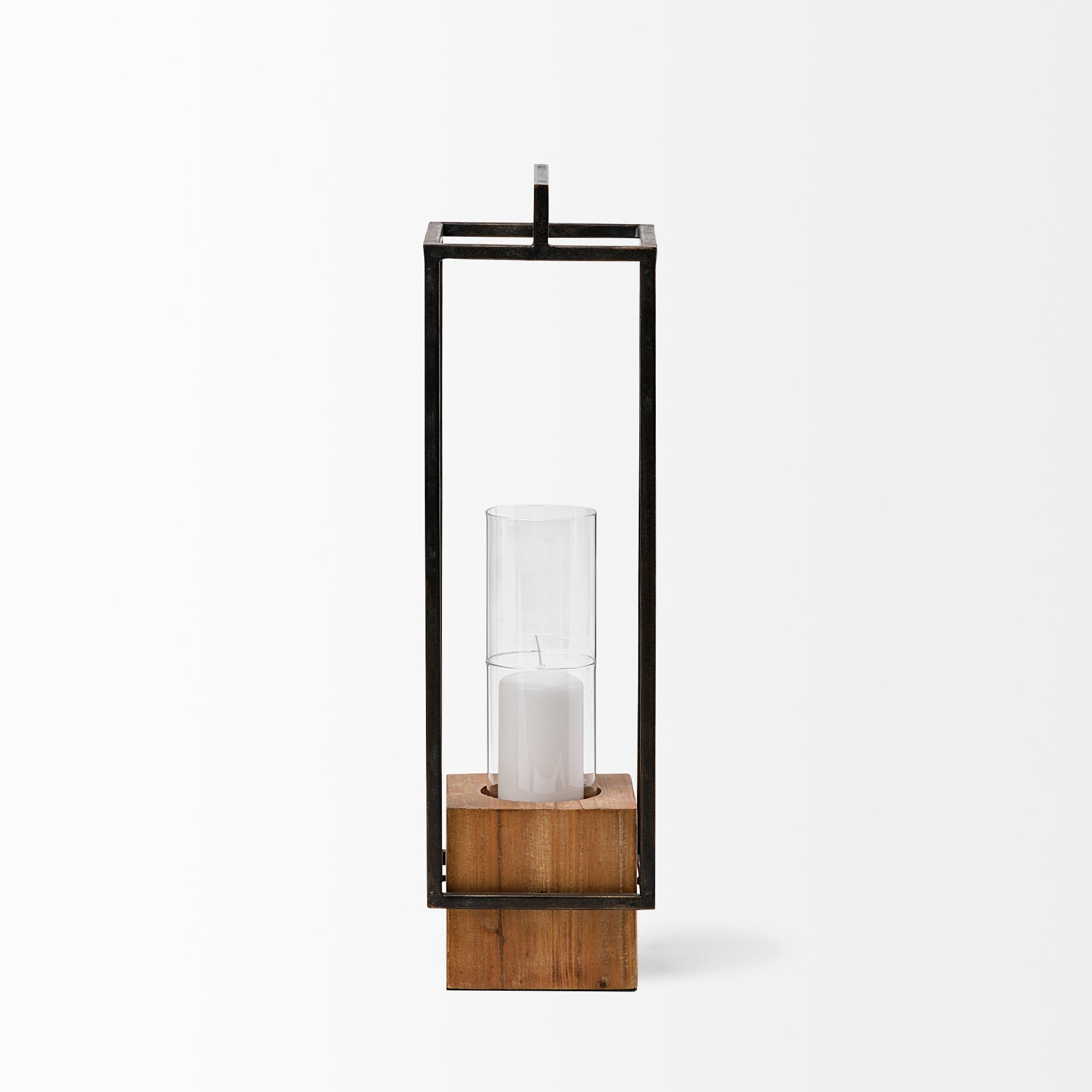 Mercana Orionis 5.7" x 5.7" x 21.1" Metal Lantern