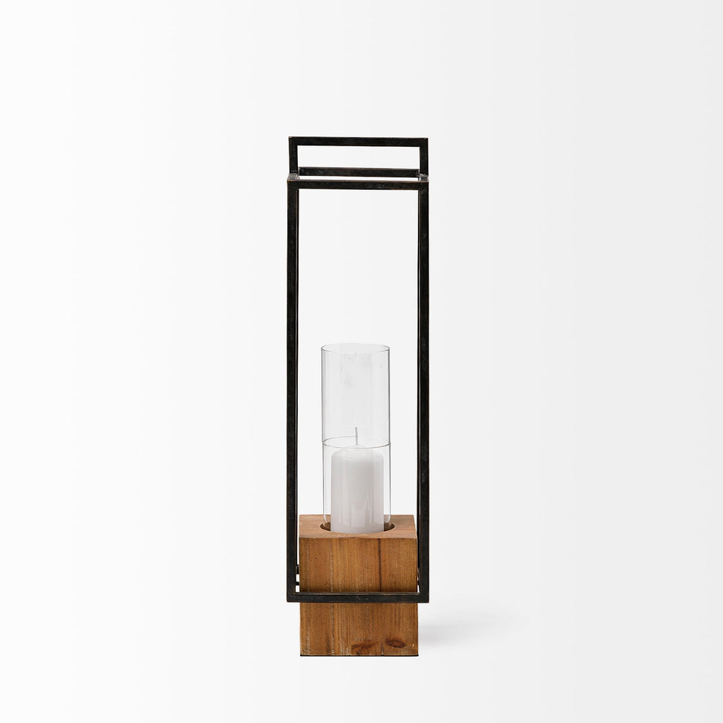 Mercana Orionis 5.7" x 5.7" x 21.1" Metal Lantern