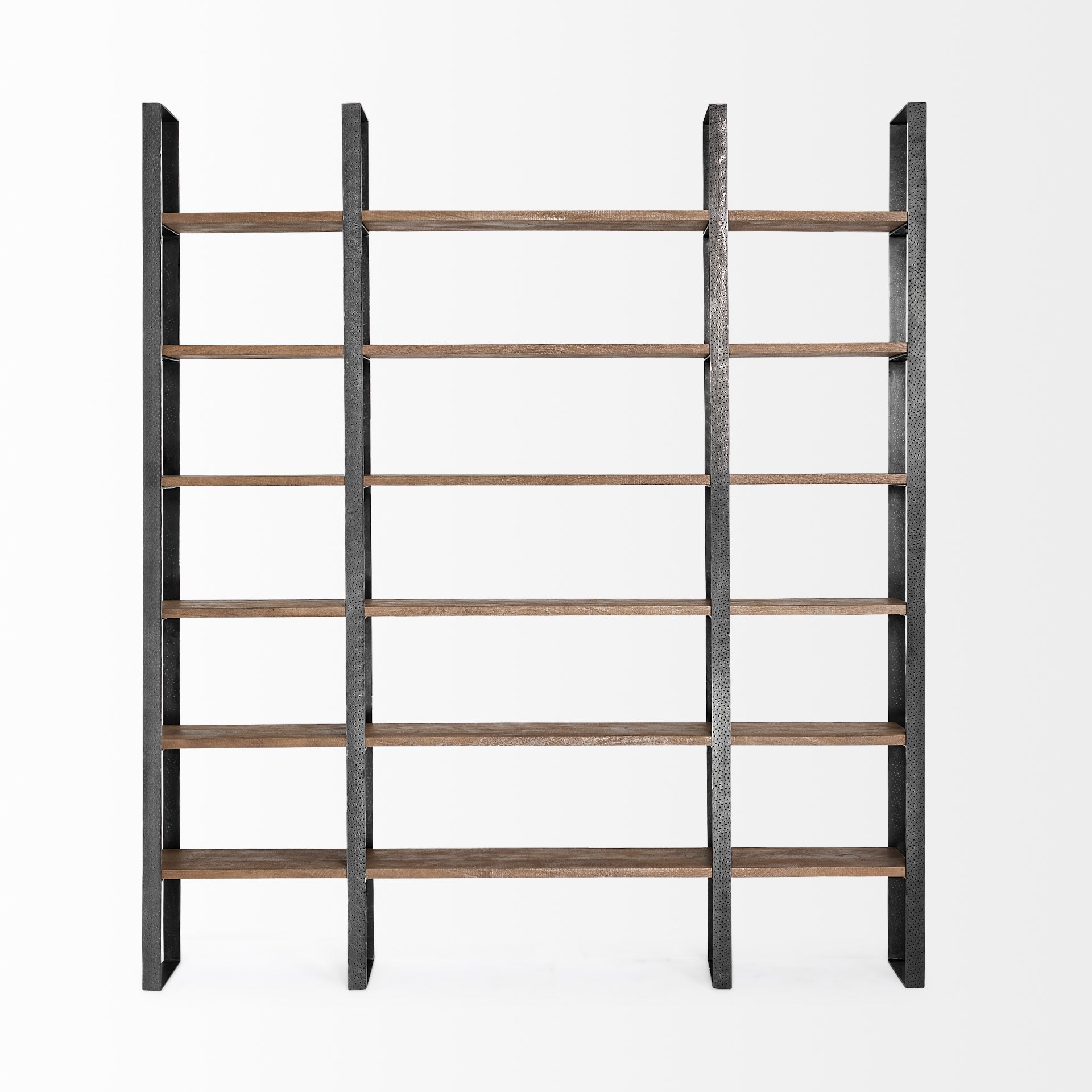Mercana Taunton 10.5" x 80" x 90" Solid Wood Wall Shelf