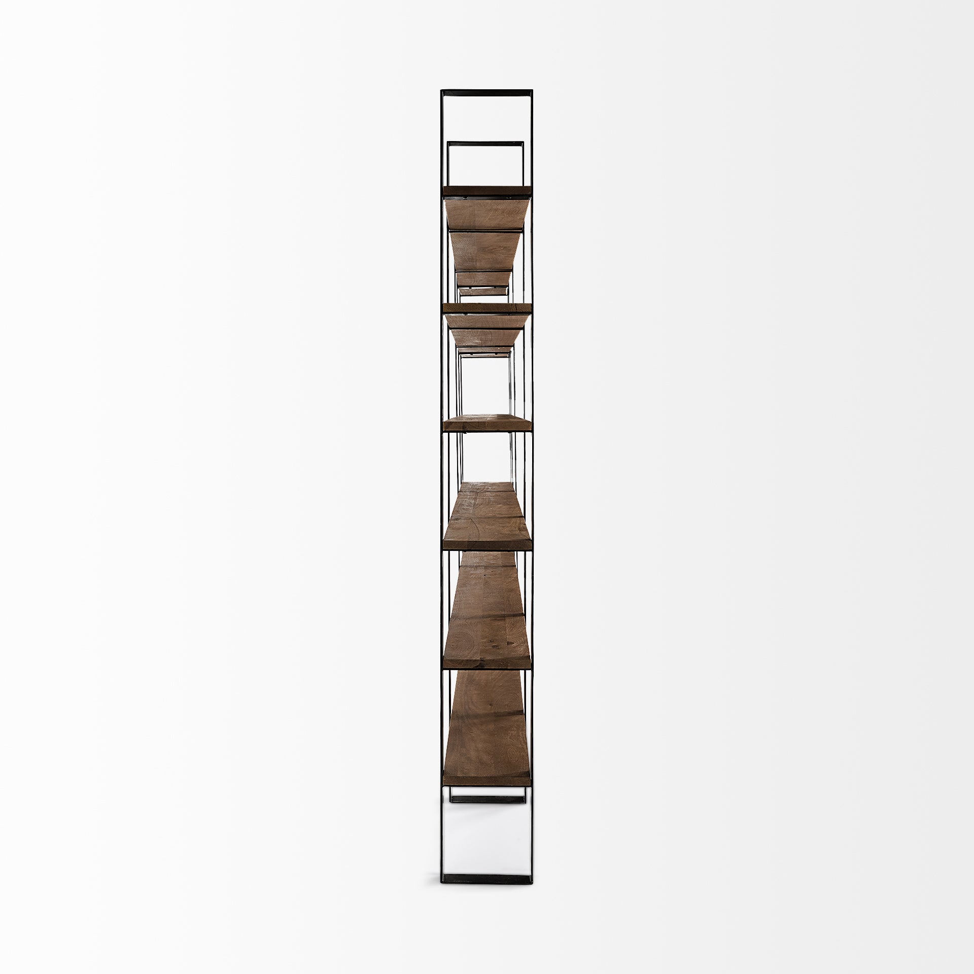 Mercana Taunton 10.5" x 80" x 90" Solid Wood Wall Shelf