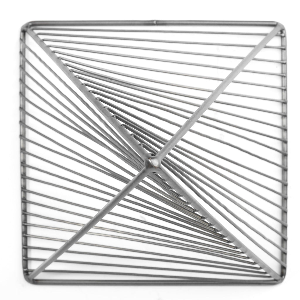 Mercana Risley 8.1" x 8.1" x 10.6" Metal Decorative Object
