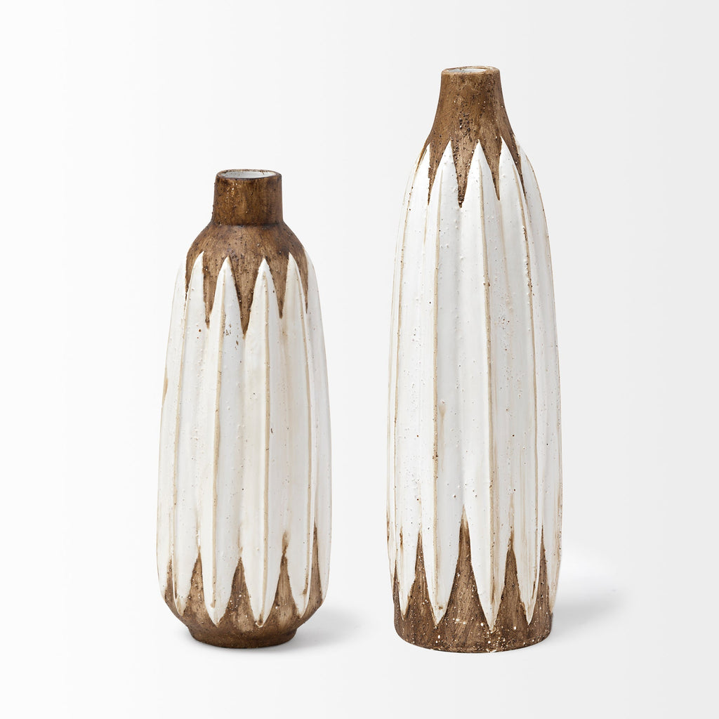 Mercana Sisko 4.9" x 4.9" x 14" Ceramic Vase