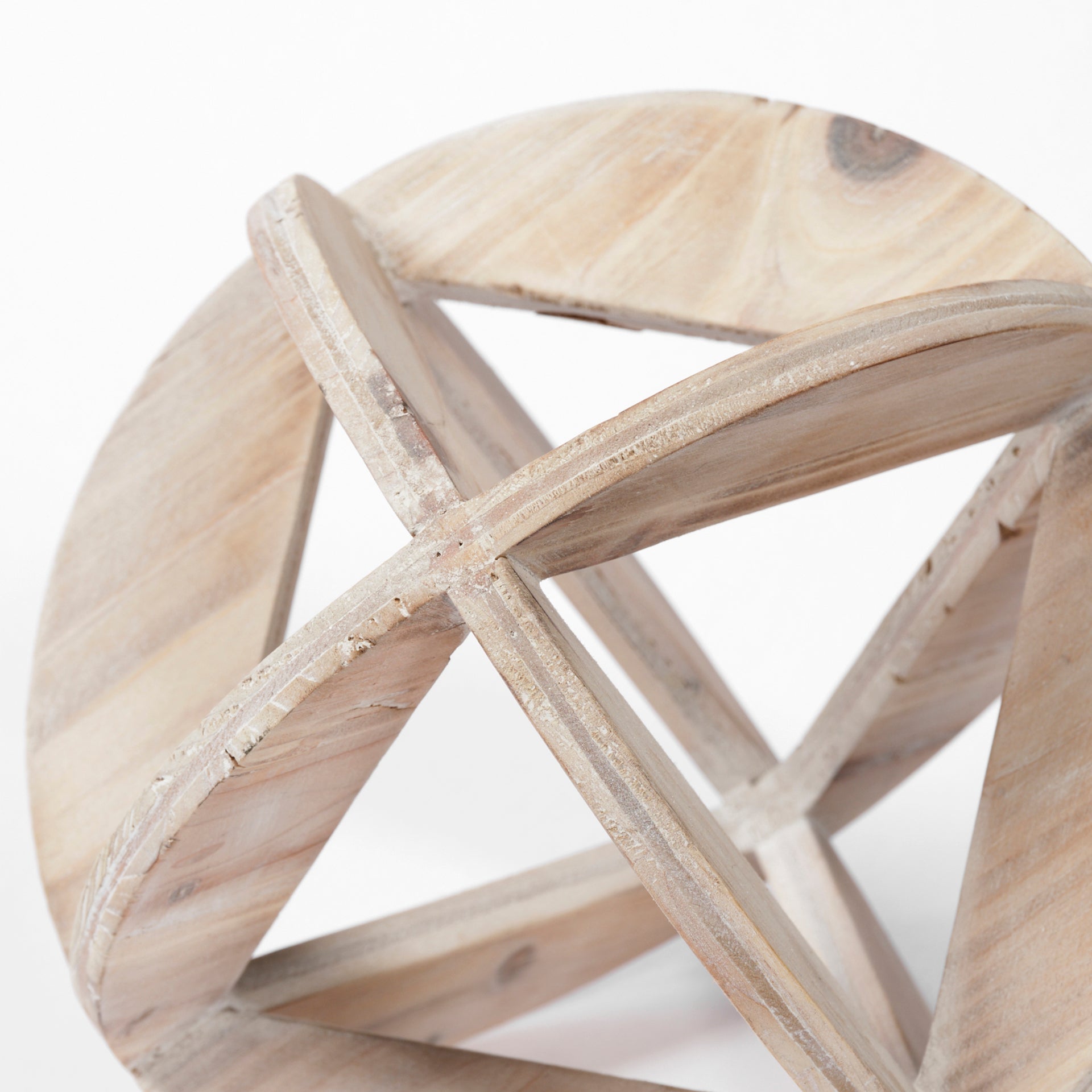 Mercana Bellatrix 7" x 7" x 7" Solid Wood Decorative Object
