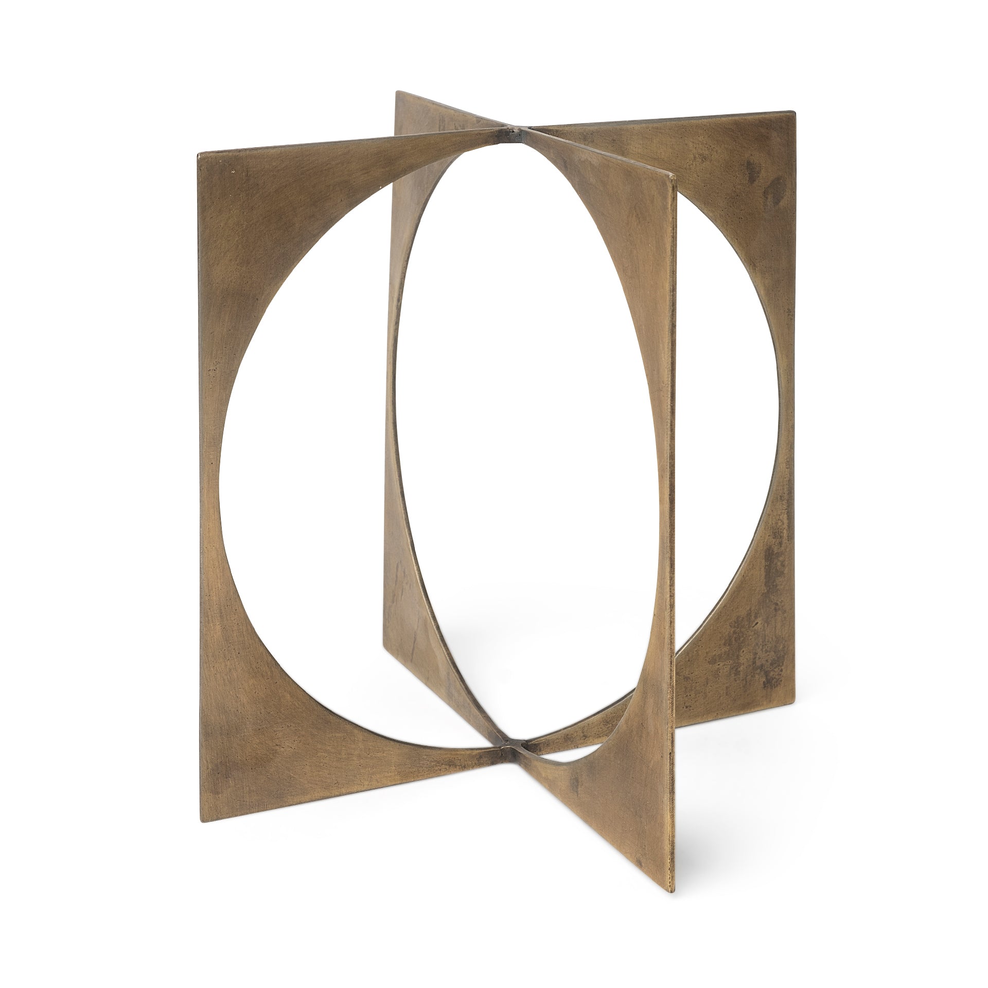 Mercana Lima 9.8" x 9.8" x 9.8" Metal Decorative Object