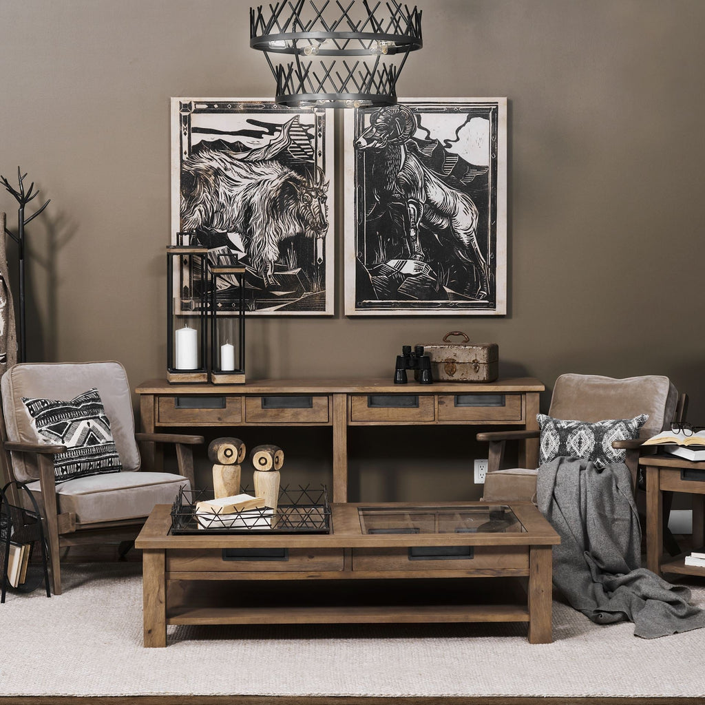 Mercana Harrelson 72" x 18" x 30" Console Table