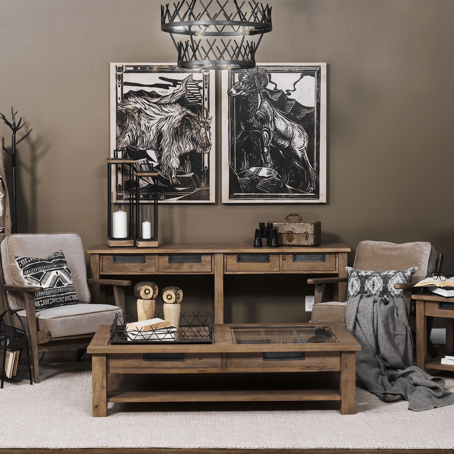 Mercana Harrelson 72" x 18" x 30" Console Table