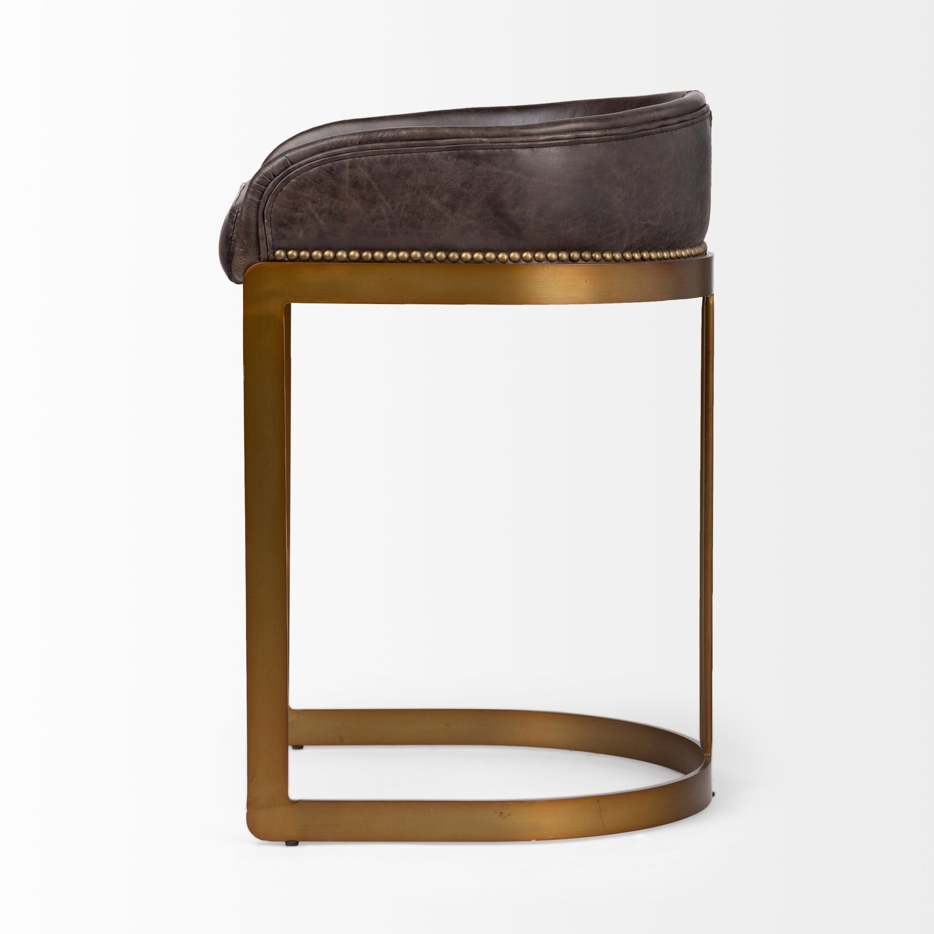 Mercana Hollyfield 20.5" x 19.7" x 28.7" Metal Stool