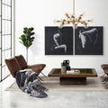Mercana Rudyard 50.5" x 50.5" x 16" Glass Chandelier