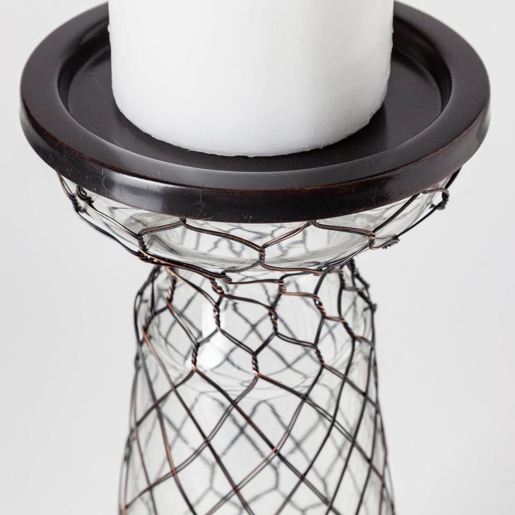 Mercana Shandra 5" x 5" x 11.3" Candle Holder