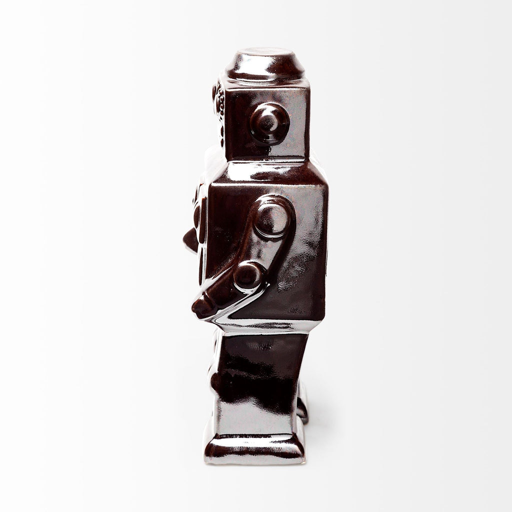 Mercana Robot 4.3" x 3.3" x 7.5" Metal Decorative Object