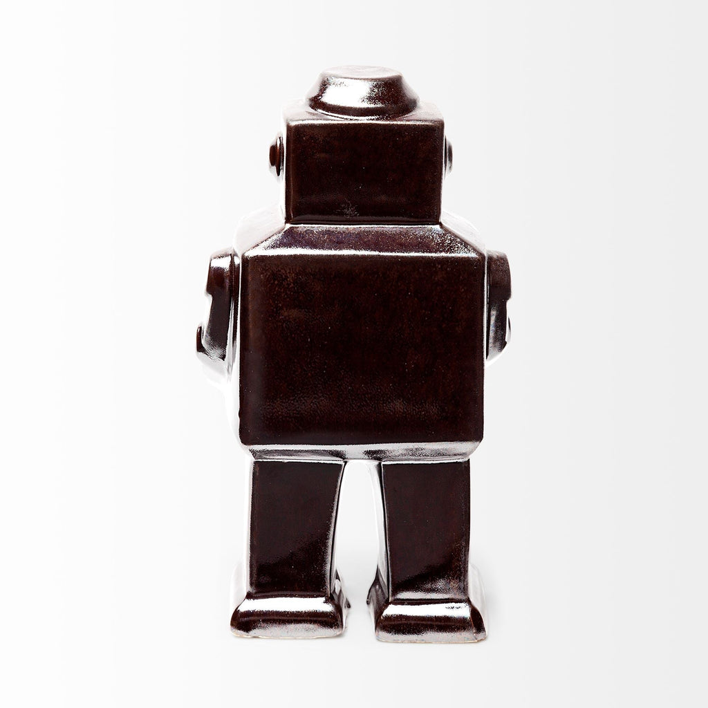 Mercana Robot 4.3" x 3.3" x 7.5" Metal Decorative Object