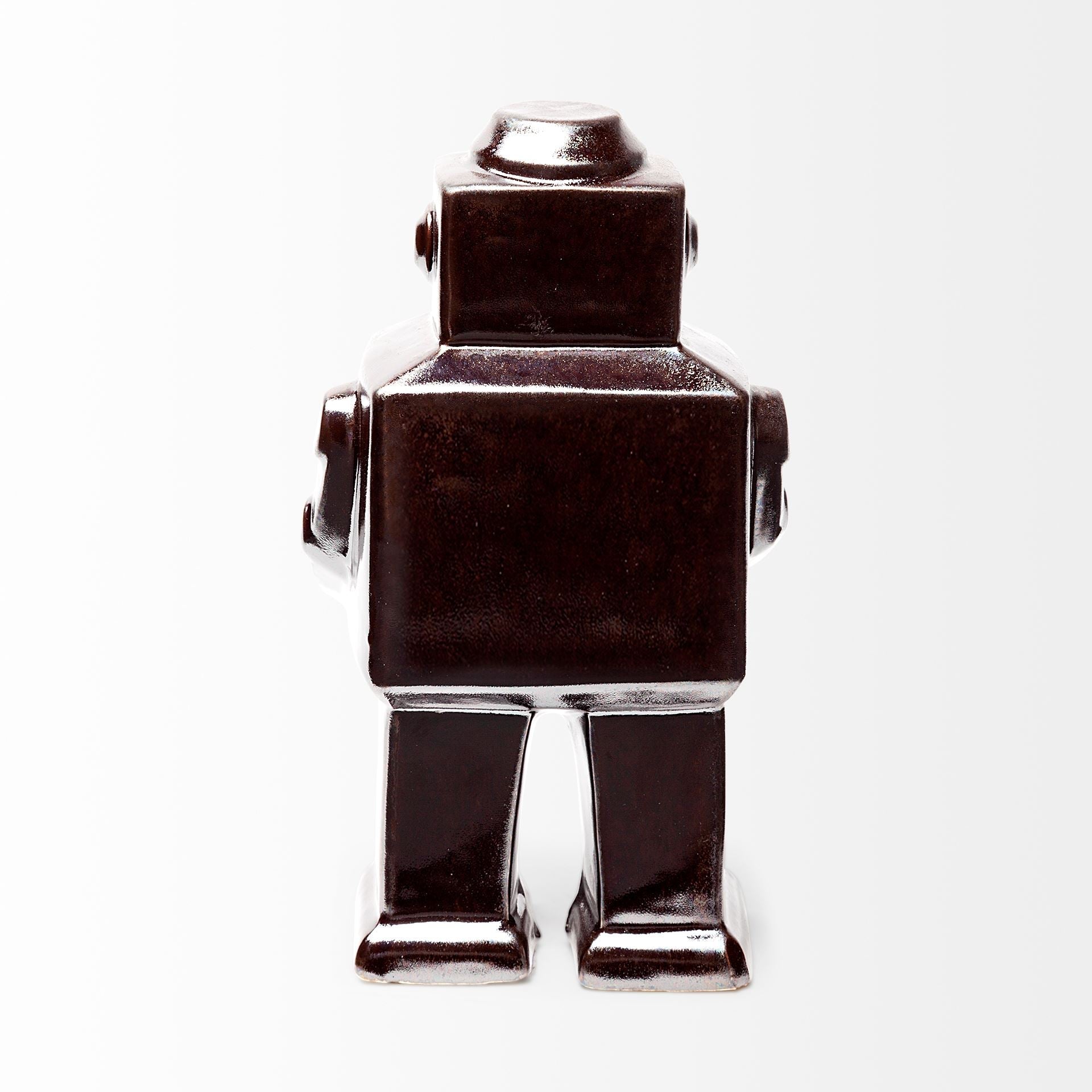 Mercana Robot 4.3" x 3.3" x 7.5" Metal Decorative Object