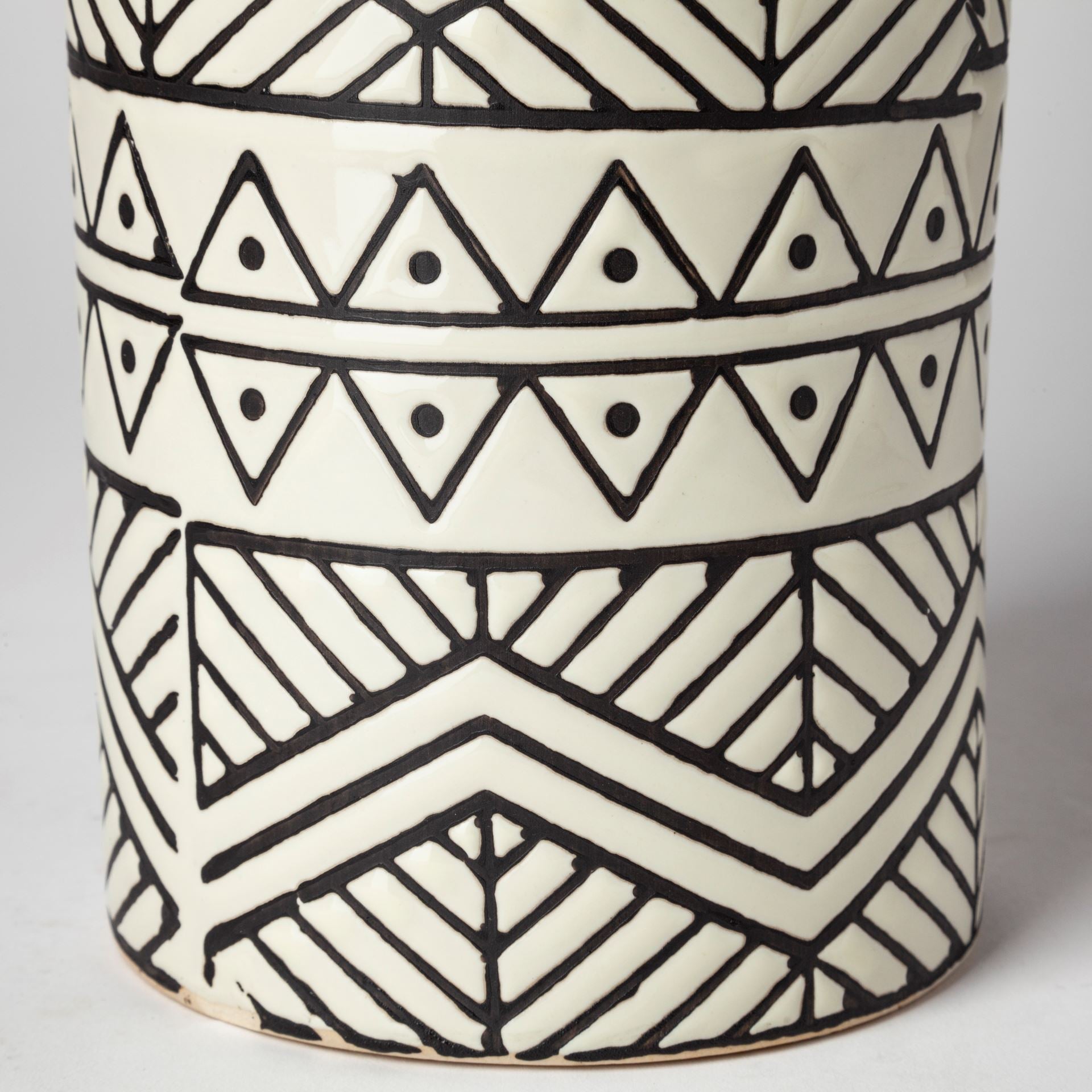 Mercana Uhura 4.7" x 4.7" x 16.5" Ceramic Vase