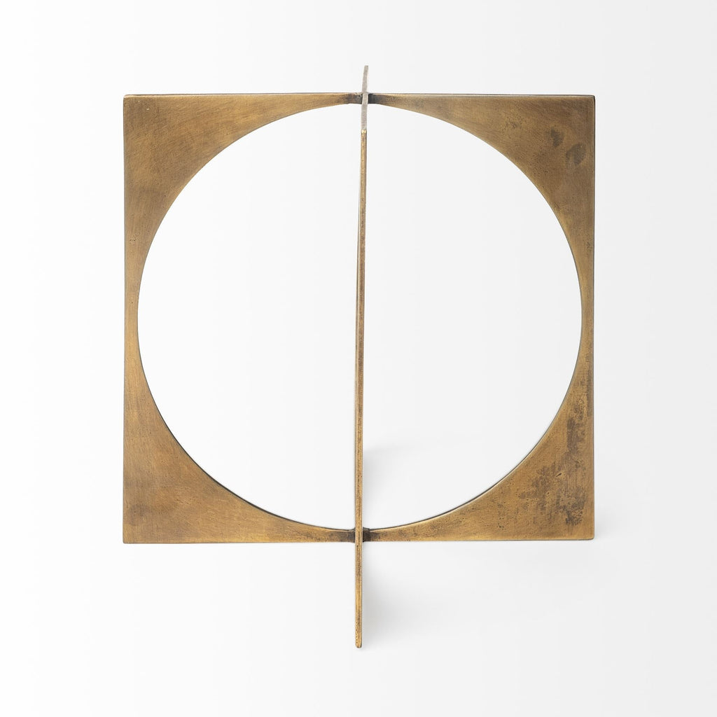 Mercana Lima 9.8" x 9.8" x 9.8" Metal Decorative Object