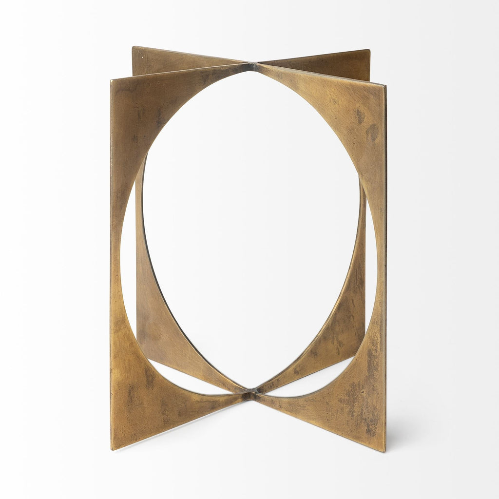 Mercana Lima 9.8" x 9.8" x 9.8" Metal Decorative Object