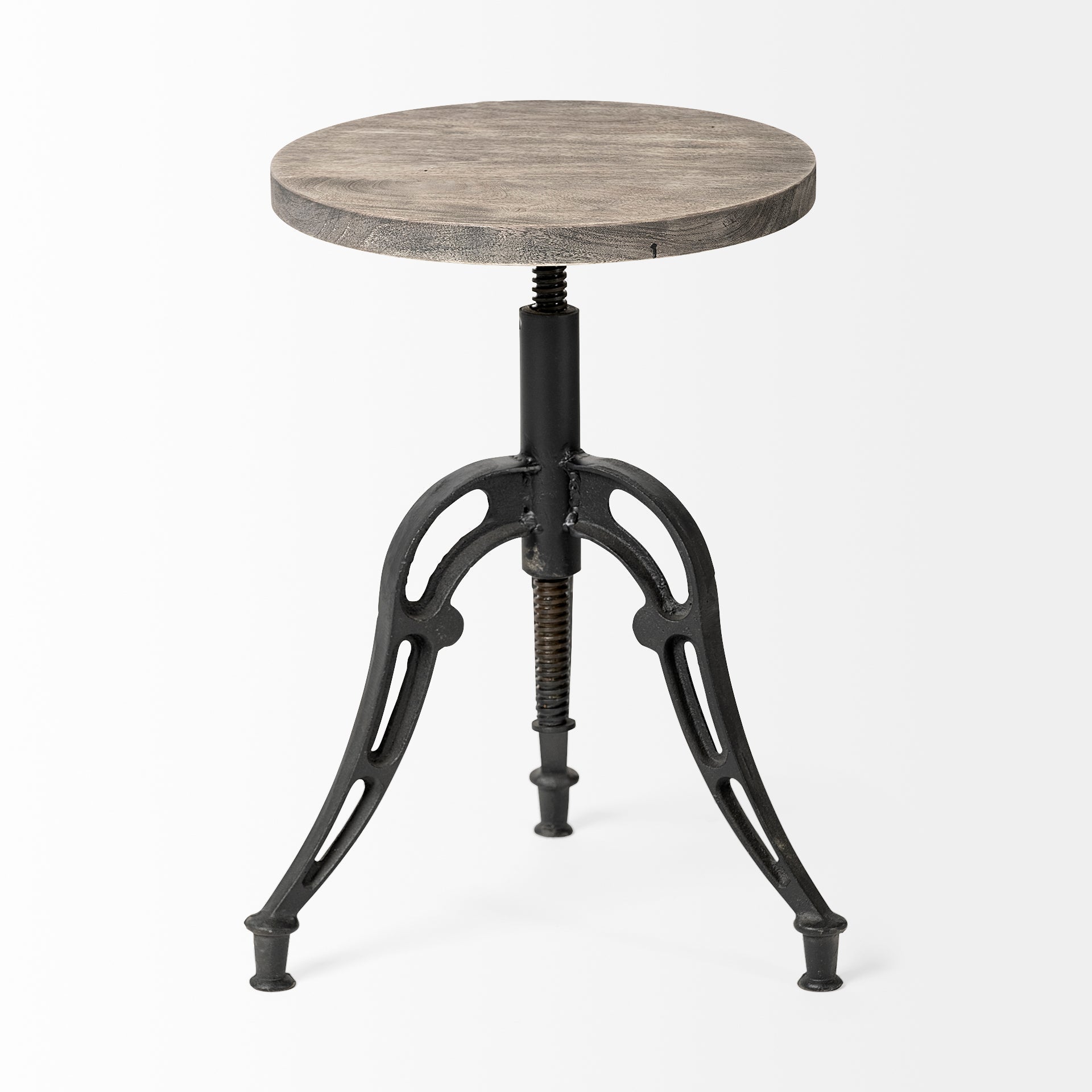 Mercana Emslie 15.8" x 15.8" x 25" Solid Wood Stool