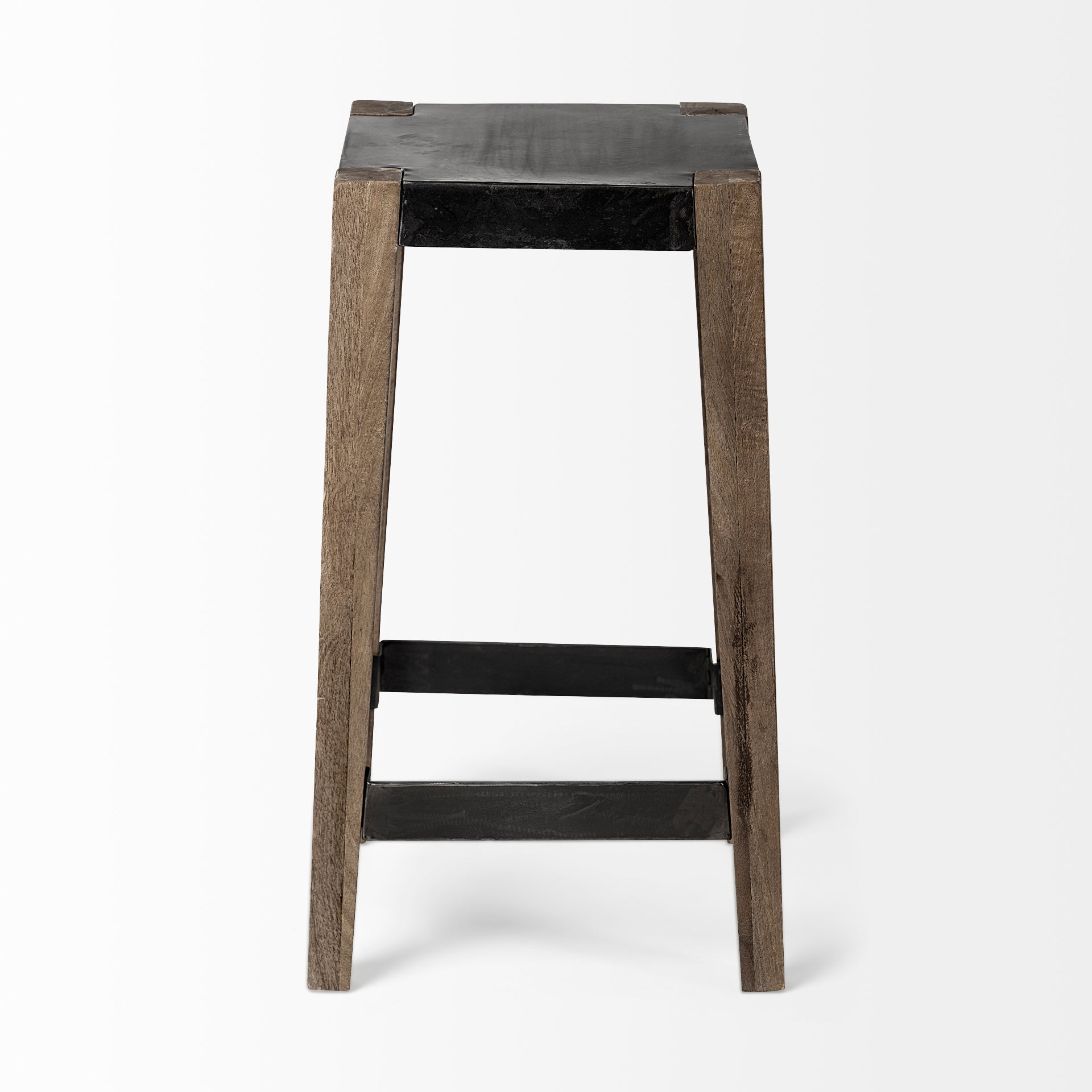 Mercana Nell 15" x 15" x 26" Solid Wood Stool