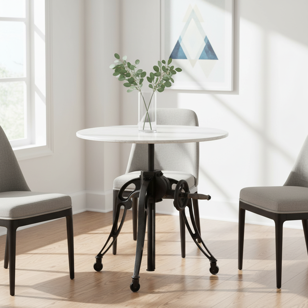 Mercana Emslie 30" x 30" x 31" Resin Dining Table