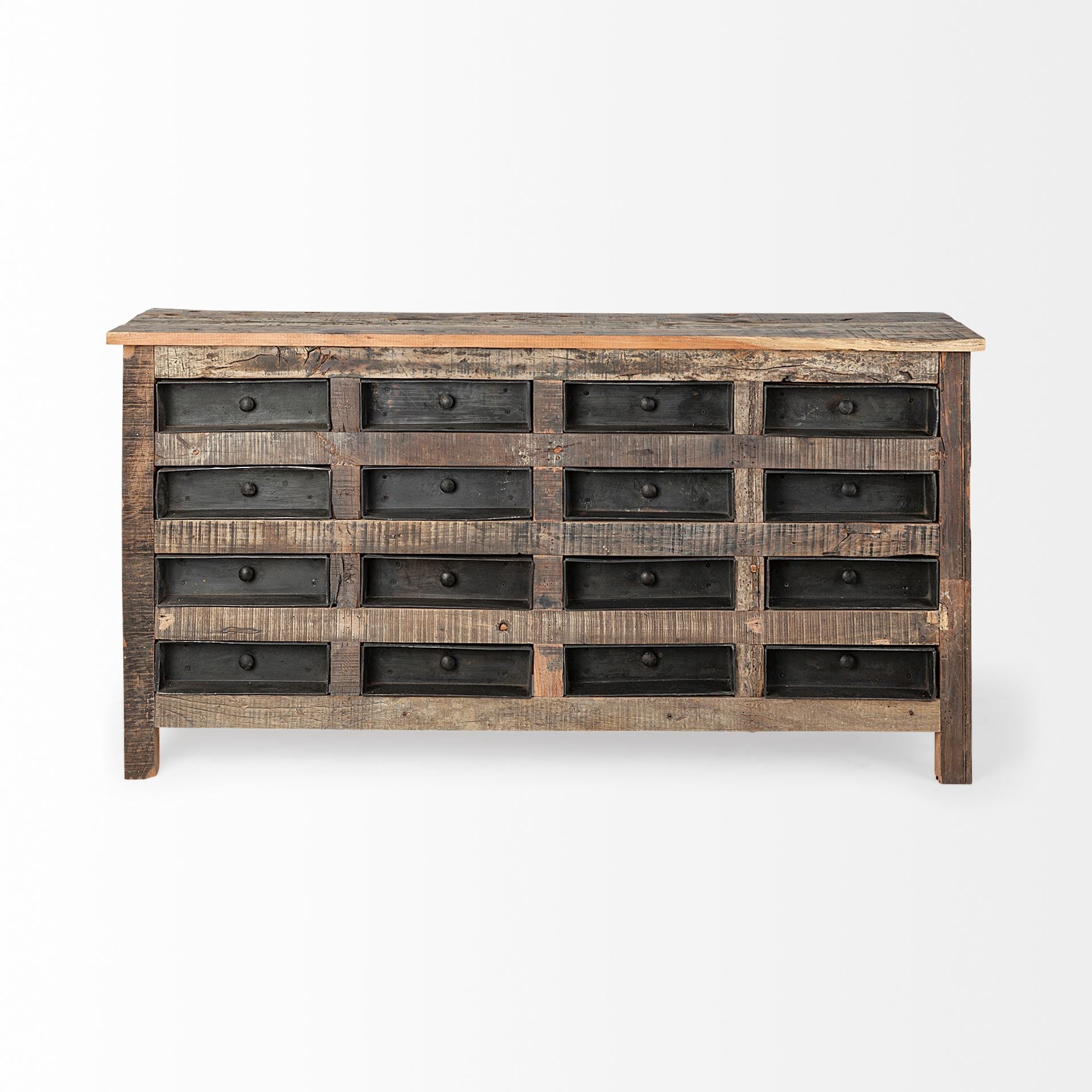 Mercana Wilton 63" x 16" x 32" Solid Wood Sideboard