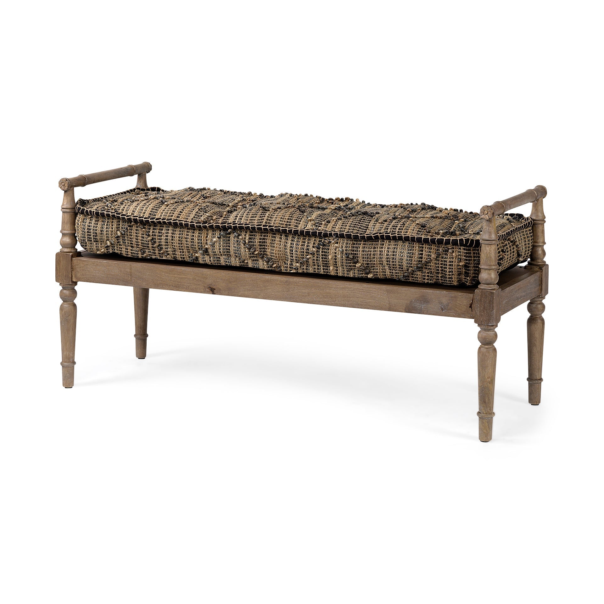 Mercana Fullerton 57" x 20.5" x 27" Bench