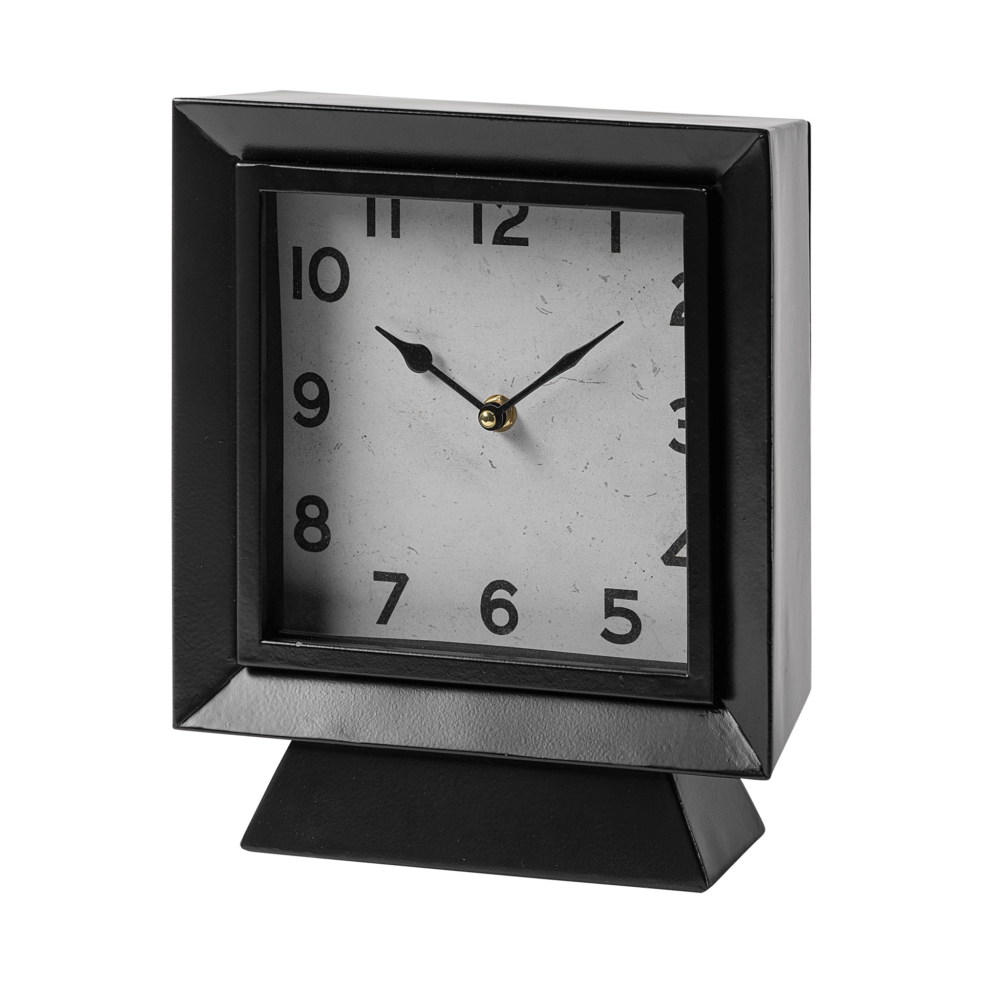 Mercana Ralph 9.3" x 4.3" x 10.8" Metal Table Clock