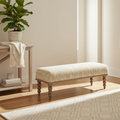 Mercana Alder 55" x 17" x 18" Solid Wood Bench