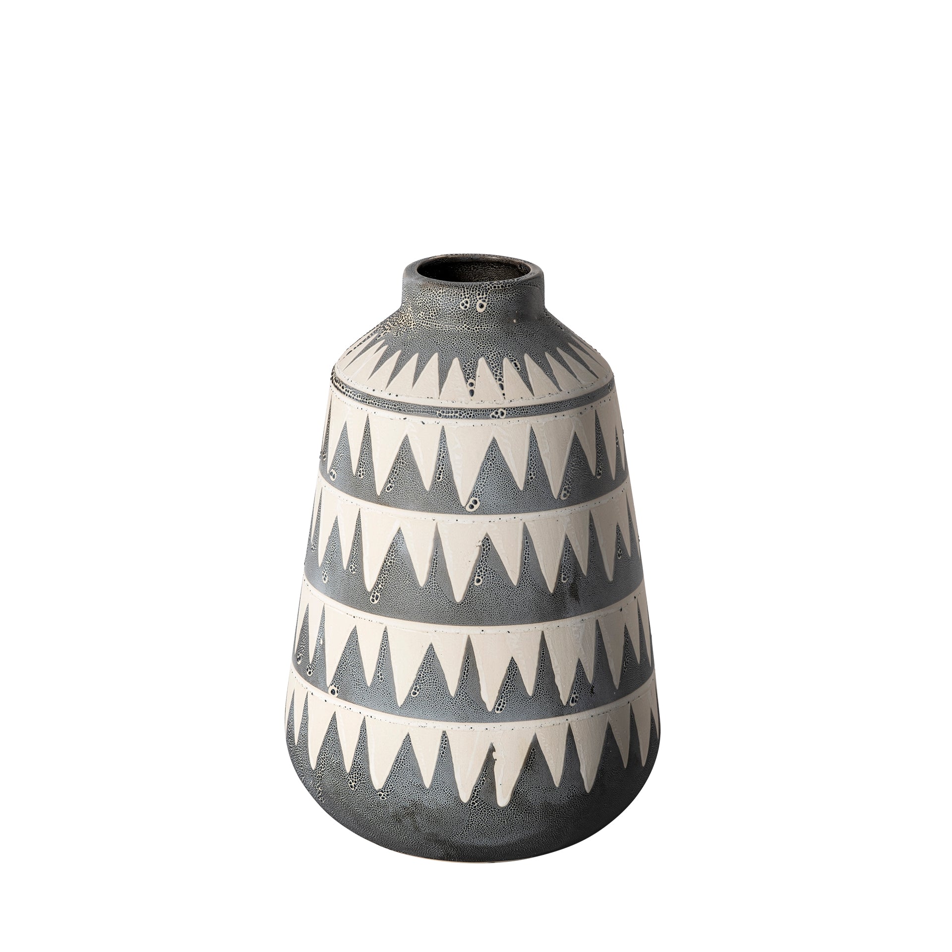 Mercana Delaney 6.7" x 6.7" x 10" Ceramic Vase