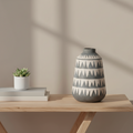 Mercana Delaney 6.7" x 6.7" x 10" Ceramic Vase