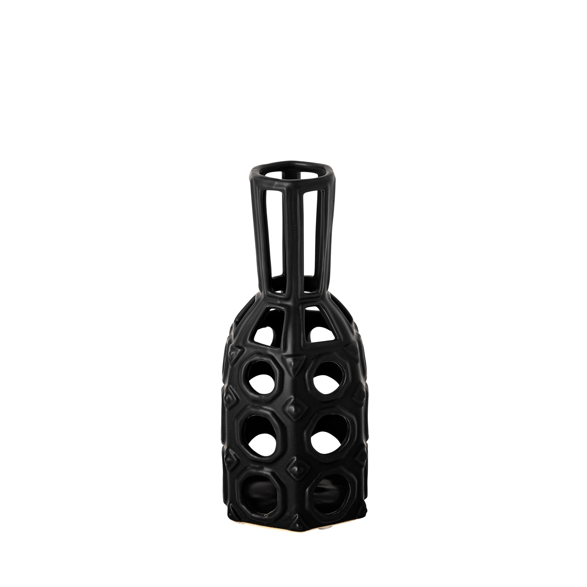 Mercana Brunel 3.9" x 3.9" x 9.3" Ceramic Vase