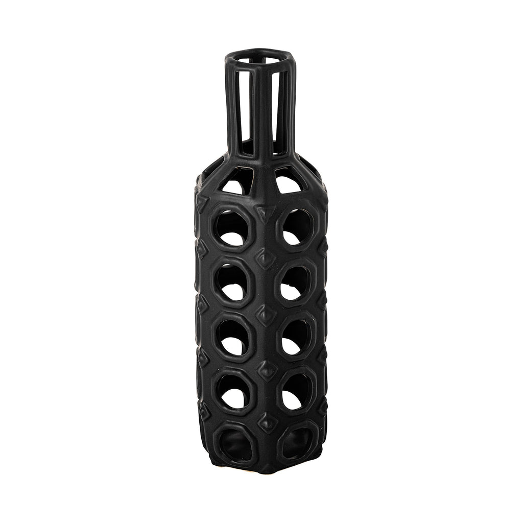 Mercana Brunel 3.9" x 3.9" x 12" Ceramic Vase