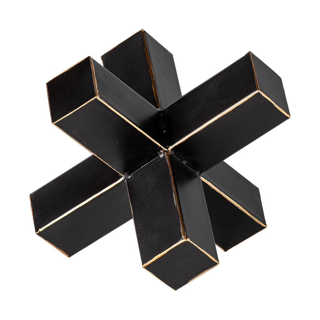 Mercana Abel 9.4" x 8.5" x 8.1" Metal Decorative Object