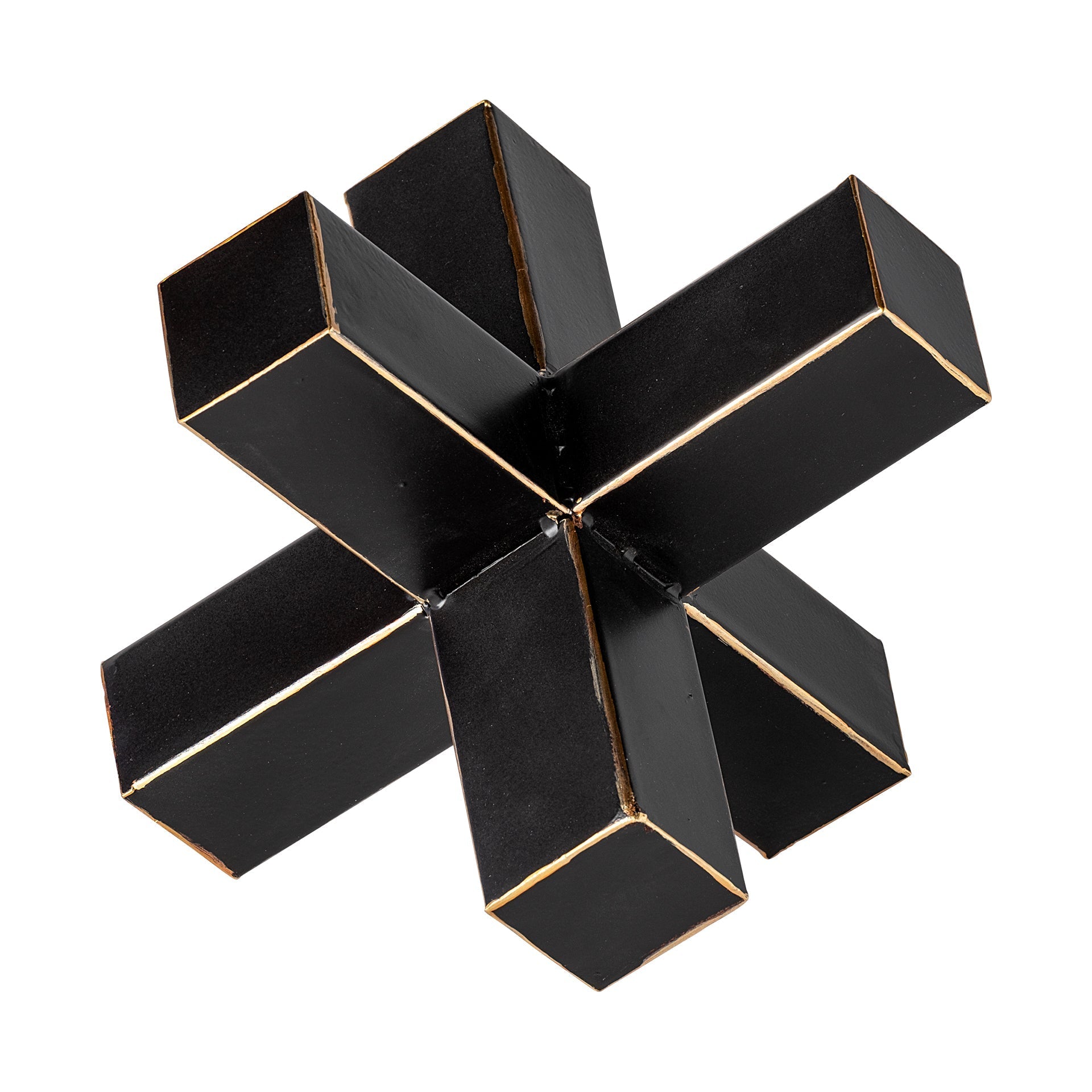 Mercana Abel 9.4" x 8.5" x 8.1" Metal Decorative Object