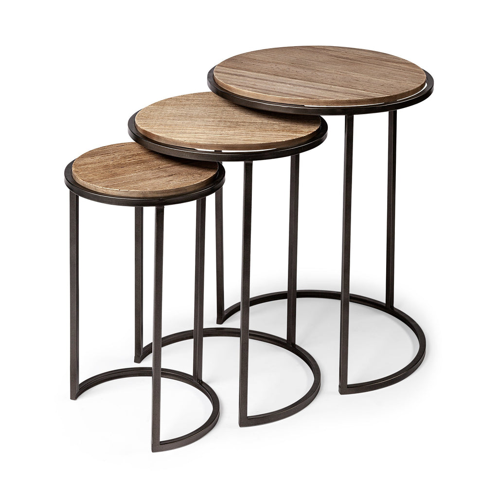 Mercana Glover 20.1" x 20.1" x 26.4" Side Table