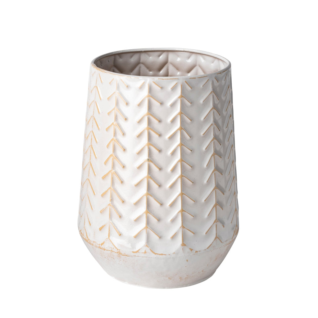 Mercana Gemma 7.1" x 7.1" x 9.3" Ceramic Vase