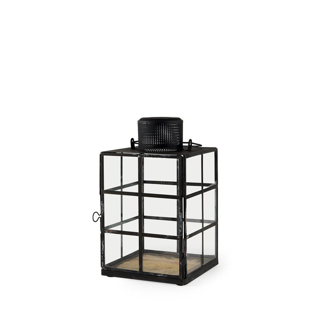 Mercana Gamfield 6.1" x 6.1" x 10.6" Metal Lantern