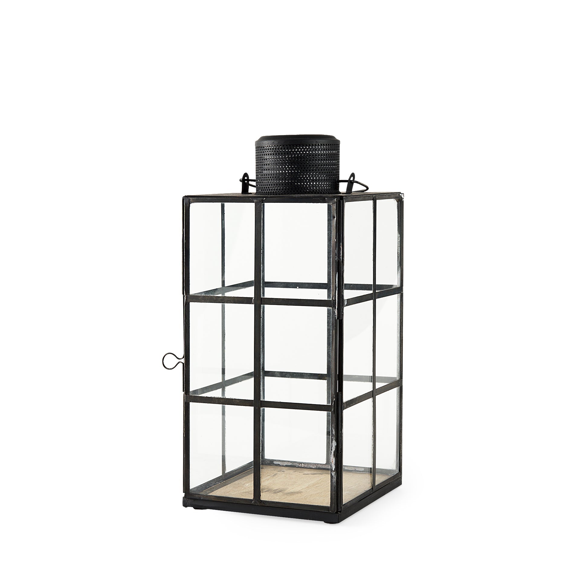 Mercana Gamfield 6.1" x 6.1" x 13.4" Metal Lantern