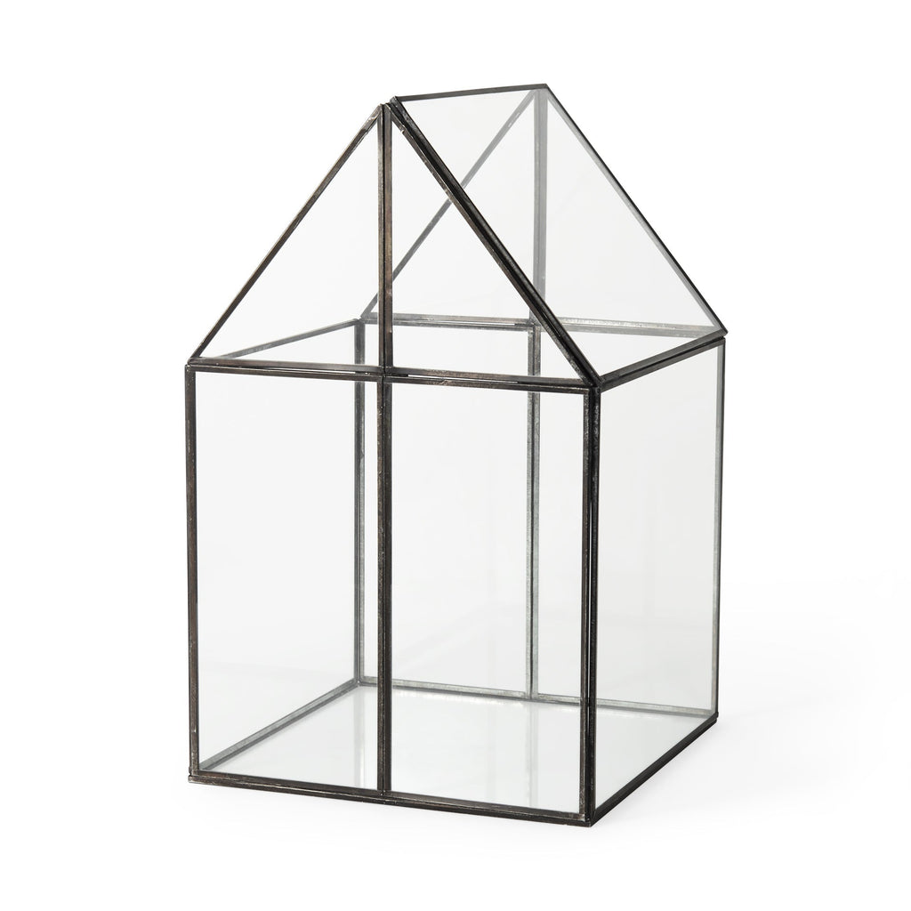 Mercana Sikes 10" x 10" x 16.1" Glass Box